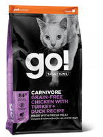GO! Carnivore Kana, Kalkun + Part Kuivtoit Kassile ja Kassipojale 7,3kg