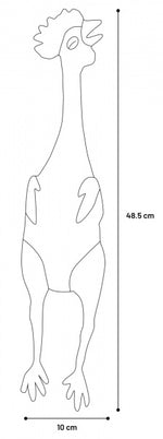 Flamingo Lateksinis Žaislas Šunims, Višta 48.5cm