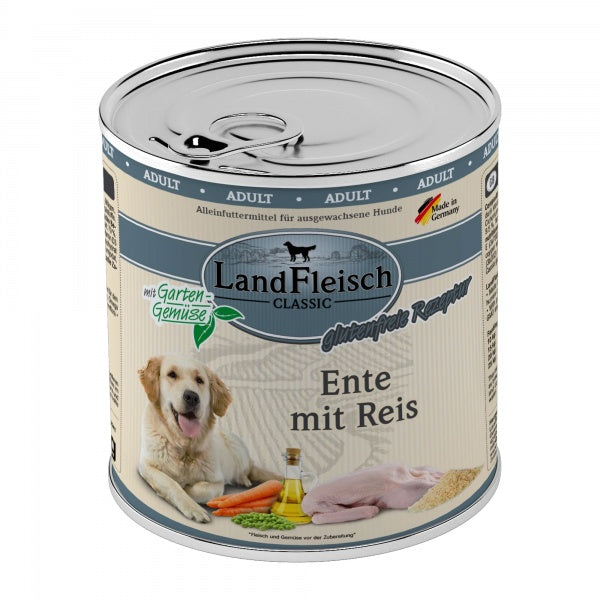 Landfleisch Classic Koerakonserv Pardilihaga ja Riisiga (Ente mit Reis) 800g