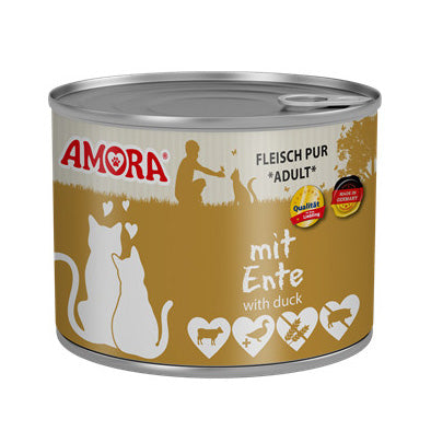Amora Kassikonserv Veise- ja Pardilihaga (Ente) 200g