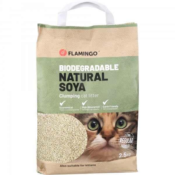 Flamingo Klombistuv Kassiliiv Sojast (Keskmine Tera) 2,5kg