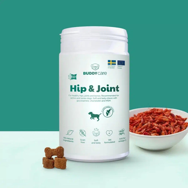 BuddyCare Hip & Joint Support - Närimistabletid Puusadele ja Liigestele 150g – pilt 3