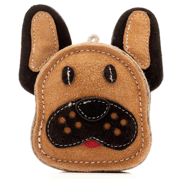 Wooffee Mänguasi Koerale - Nahast Prantsuse Bulldog 14cm