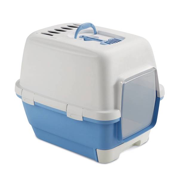 Stefanplast Liivakast Kassile "Clever&Smart" Sahtli ja Filtriga, Valge/Sinine – pilt 3