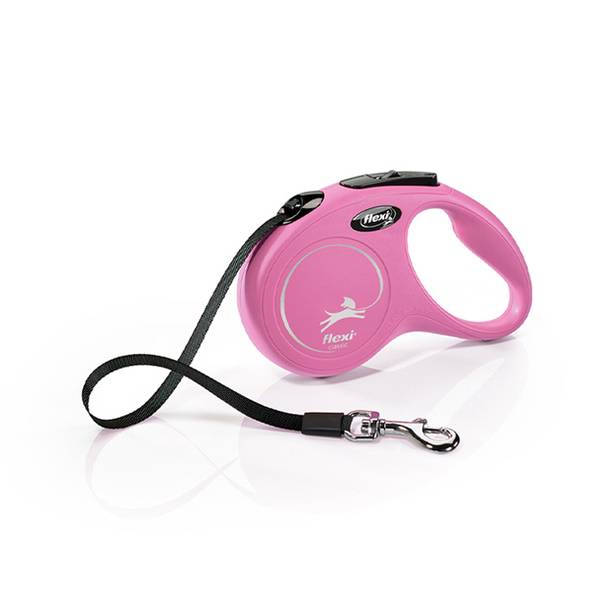 Flexi M New Classic Roosa Lint 5m - 25kg