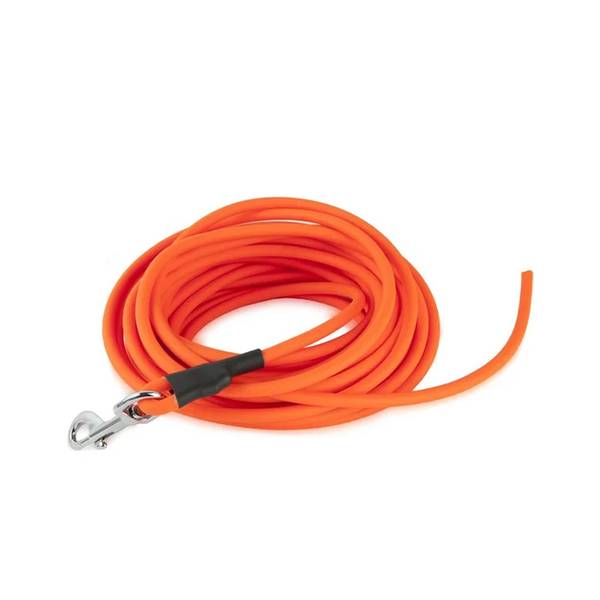 Dingo Biothane Jäljerihm, Aasata, Oranž 5mm x 5m