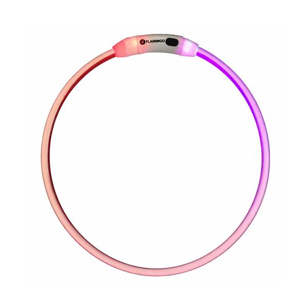 Flamingo LED Kaelarihm Mitmevärviline 20-63cm