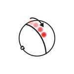 Flamingo Mänguasi Kassile Magic LED Pall, Roosa 6cm – pilt 2