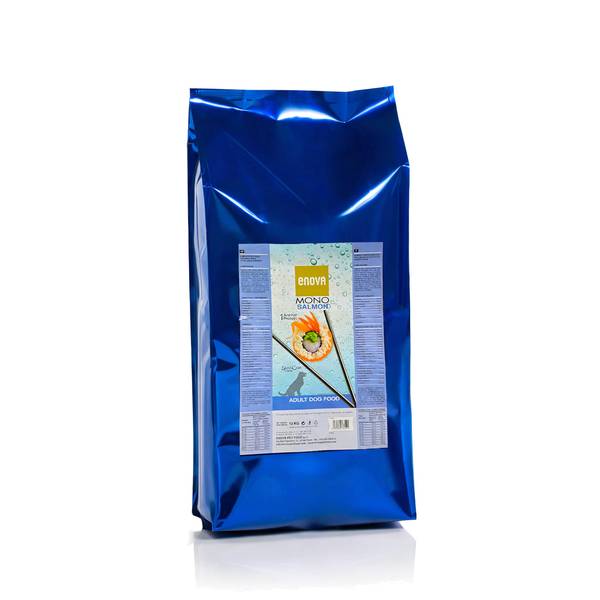 Enova MONO Salmon - Kuivtoit Täiskasvanud Koerale Lõhega 12kg