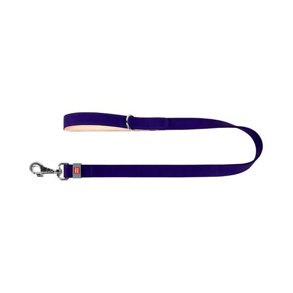 WAUDOG Classic Nahast Jalutusrihm Koerale, Lilla 20mm x 122cm – pilt 2