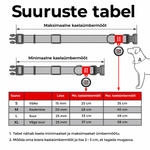 WAUDOG Nailonist Kaelarihm Koerale QR-passiga Scales, 15 mm x 25–35 cm – pilt 4