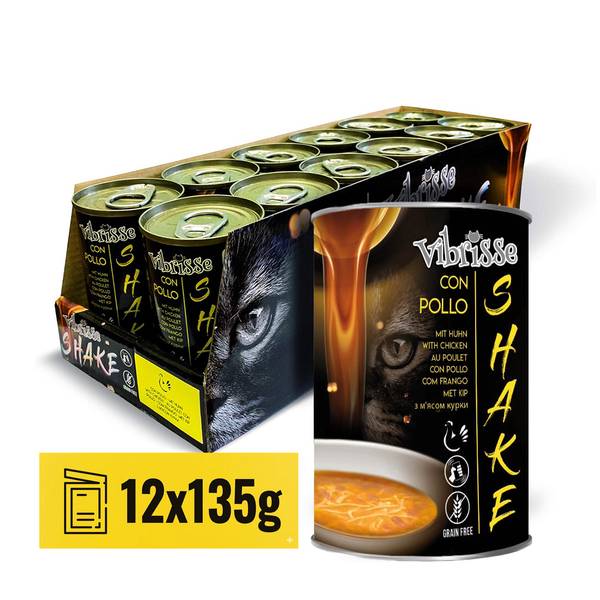 Vibrisse Shake Kana Supp Kassile 135g x 12tk