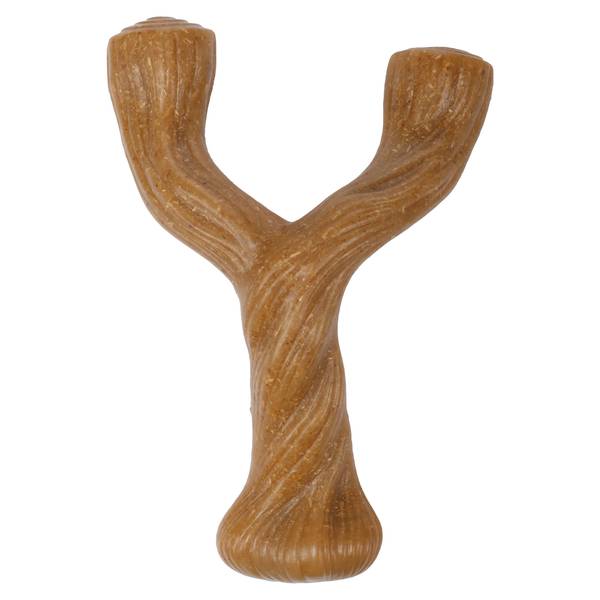 Flamingo Mänguasi Koerale NYL'O Y-kujuline, veiselihamaitseline S 14cm