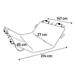 Flamingo Veekindel Auto Istmekate, Must 214x147cm – pilt 5