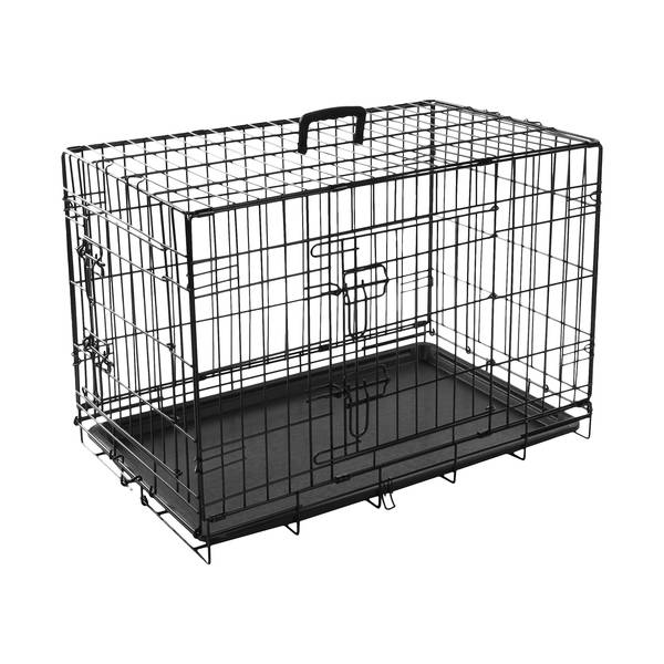 Flamingo Metallist Koerapuur, Must 93x57x62cm L – pilt 3