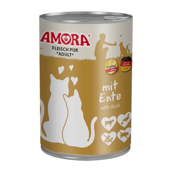 Amora Kassikonserv Veise- ja Pardilihaga (Ente) 400g