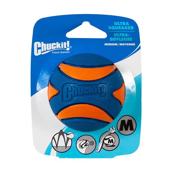 Chuckit! Mänguasi Koerale Ultra Squeaker Pall M 6cm (Ujub vees)