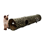 Flamingo Kassitunnel Leopard 130x25cm