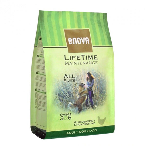 Enova Lifetime Maintenance Kuivtoit Kanaga Täiskasvanud Koerale 2kg (Parim enne 11/2026)