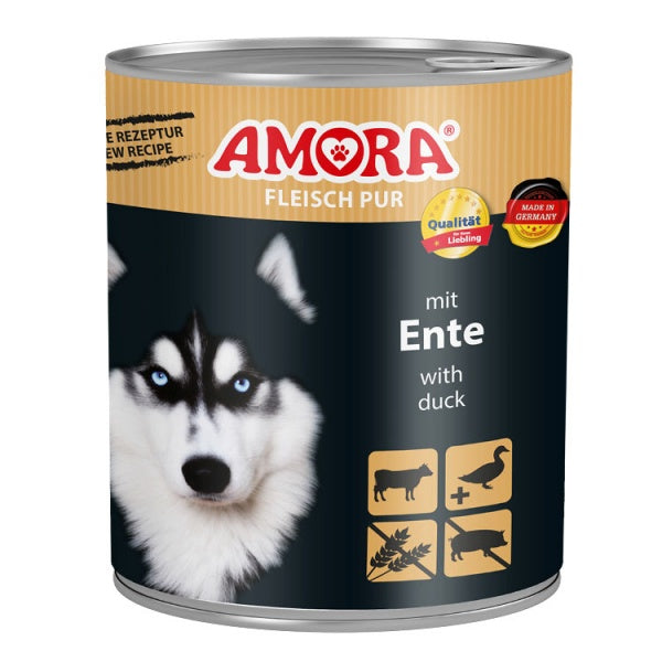 Amora Ente Koerakonserv (Veise- ja Pardilihaga) 800g