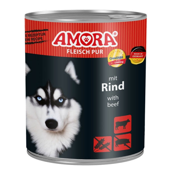Amora Rind Koerakonserv (Veiselihaga) 800g