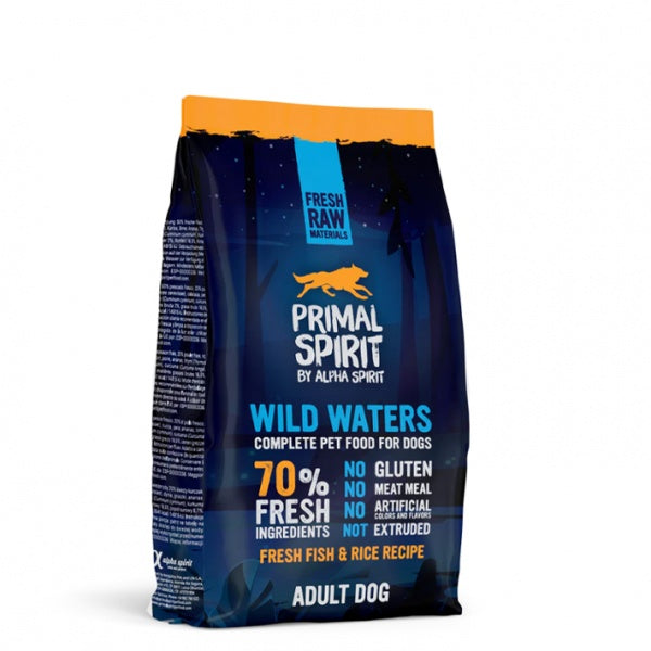 Primal Spirit 70% Wild Waters Koeratoit (Kala ja Kana) 1kg