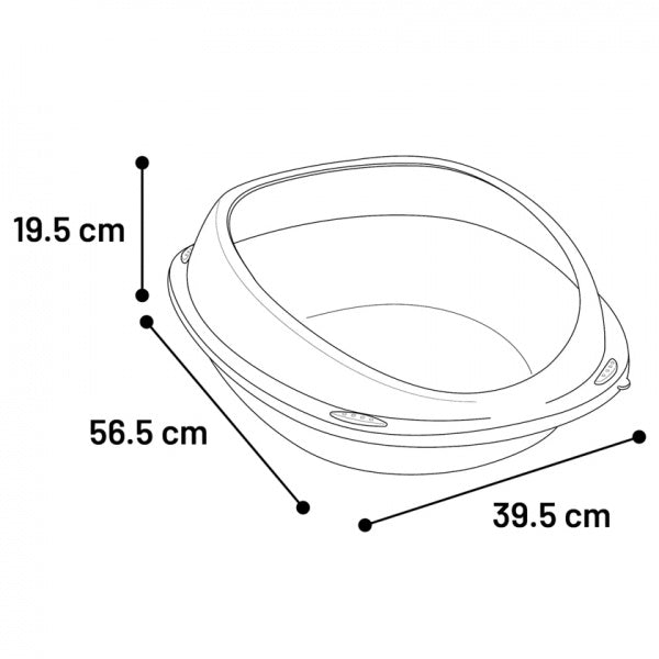 Flamingo Liivakast Kassile Jota L 39.5x56.5x19.5cm – pilt 2