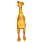 Flamingo Dog Toy Natural Rubber Rubba Chicken 27x6,3x5,3cm