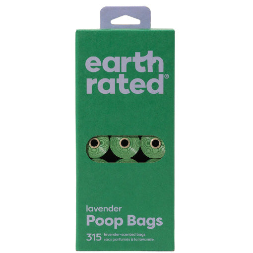 Earth Rated 100% Lekkekindlad Kakakotid Lavendlilõhnalised 21 rulli (315tk)