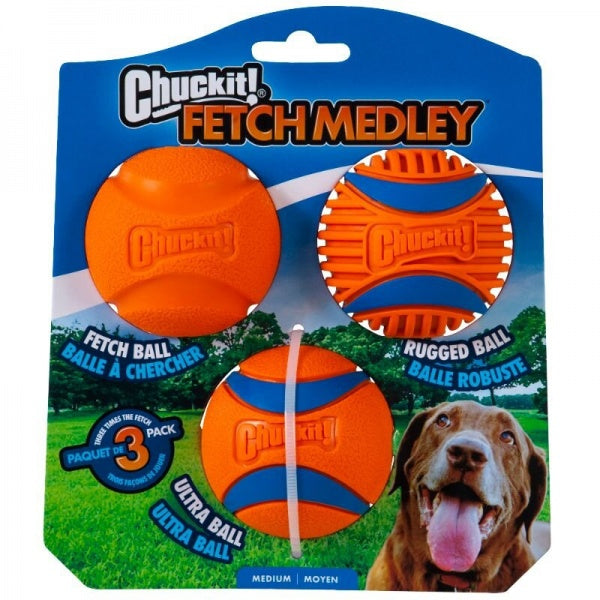 Chuckit! Mänguasi Koerale Medley M Gen 3 Set 6,5cm