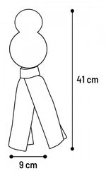 Flamingo Mänguasi Koerale Rofas L Must/Roheline 41cm (Ujub Vees) – pilt 2